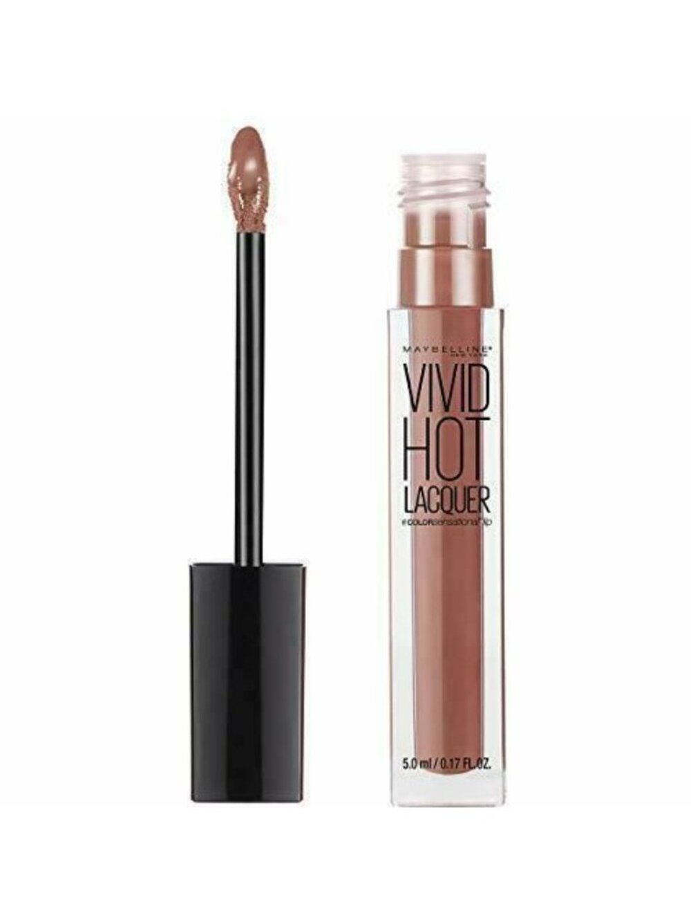 Maybelline New York Color Sensational Vivid Hot Lacquer Lip Gloss Charmer 62